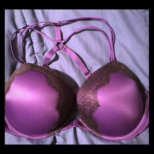 Purple Victoria’s Secret racerback Bra